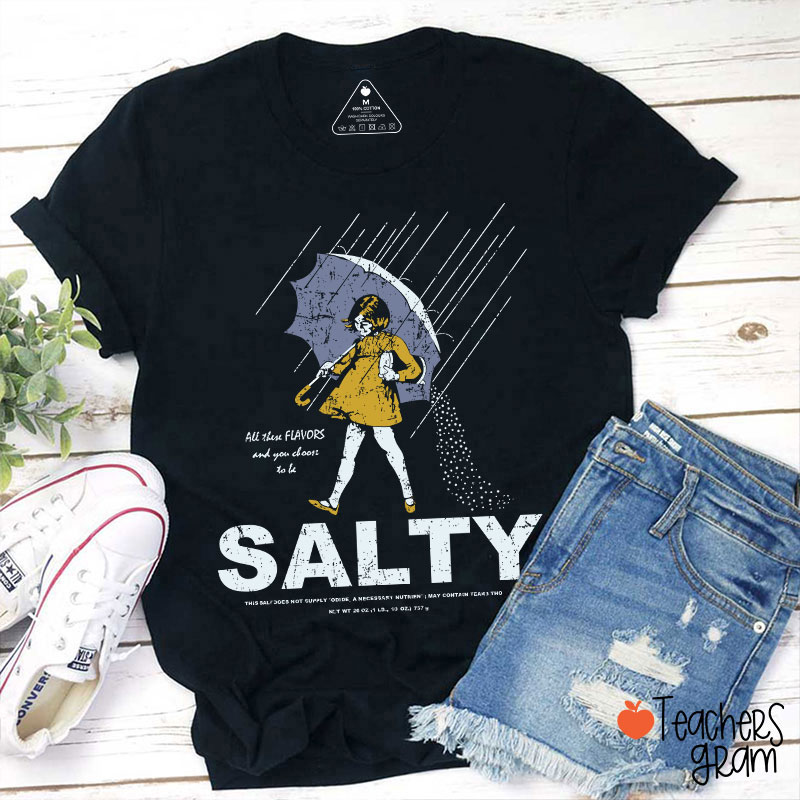 Salty Girl Teacher T-Shirt