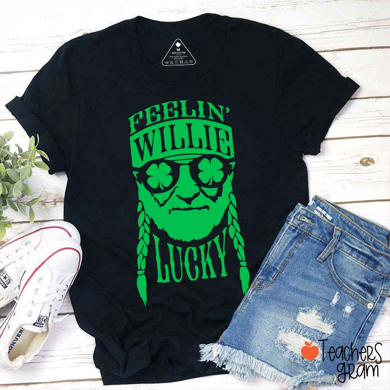 Feelin' Really Lucky Teacher T-Shirt