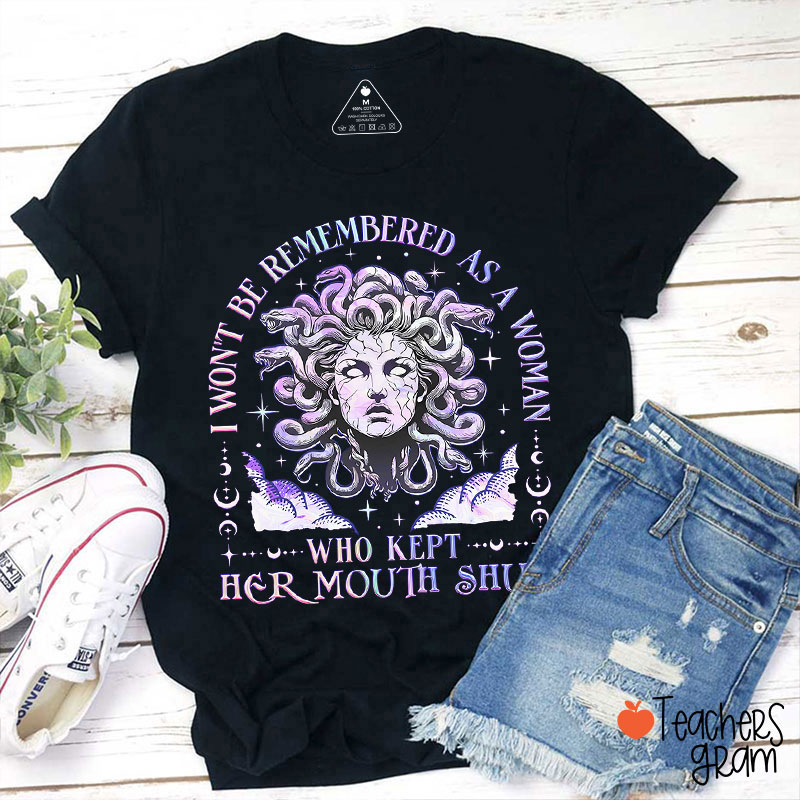 Medusa Feminist Teacher T-Shirt