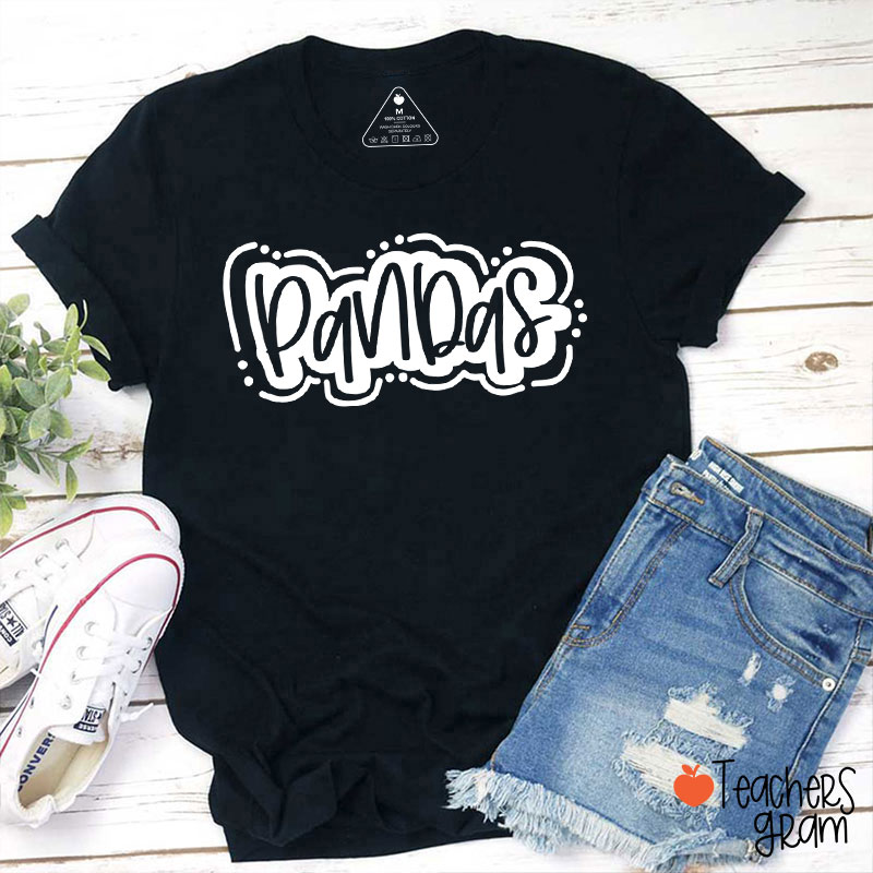 Personalized Mascot School Spirit Game Day Teacher T-Shirt