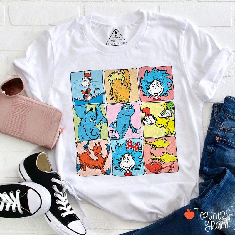 Characters In Children's Books Teacher T-Shirt