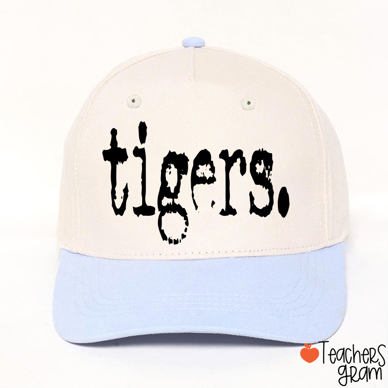 Personalized Mascot Printer Fonts Game Day Teacher Baseball Cap