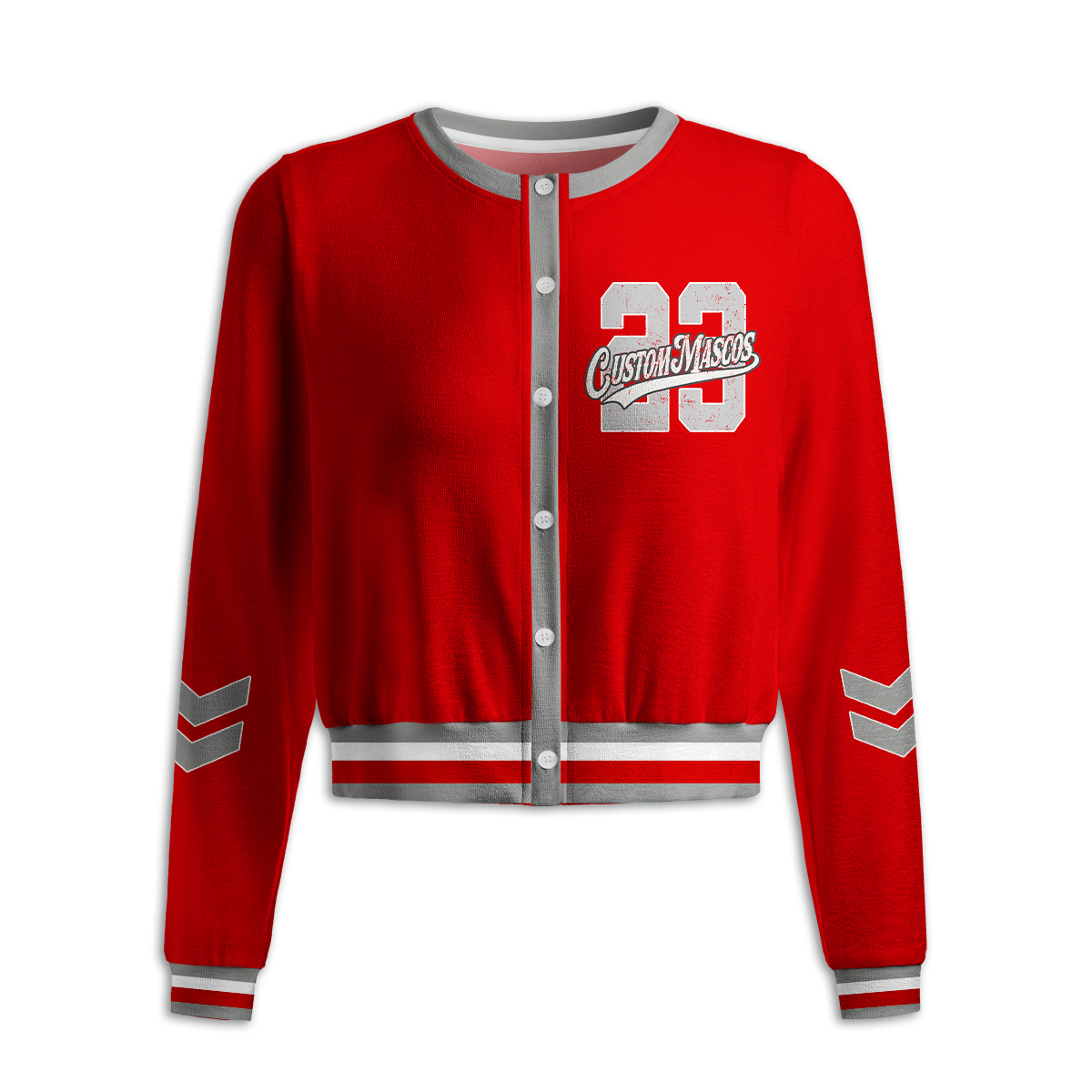 Personalized Mascot Retro Sport Team Name Number Teacher Ugly Cardigan Sweaters