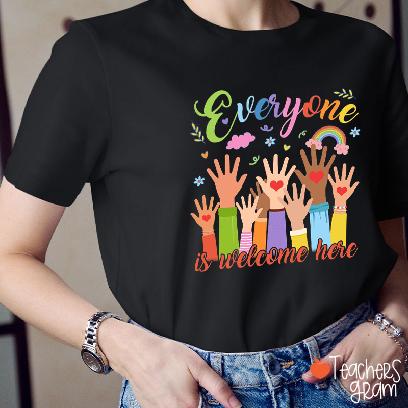 Everyone Is Welcome Here Teacher