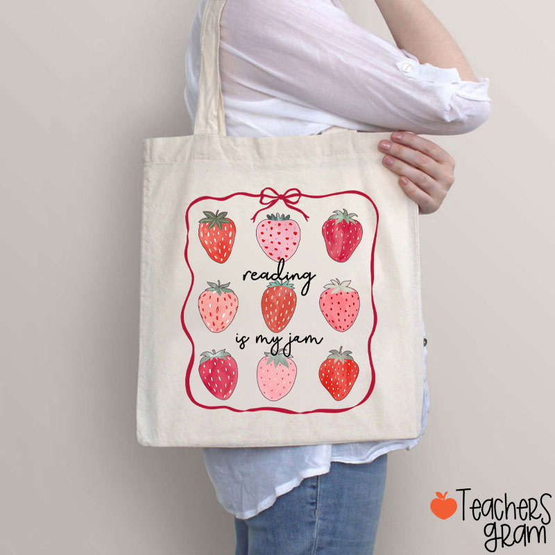 Personalized Grade You Are My Jam Teacher Tote Bag