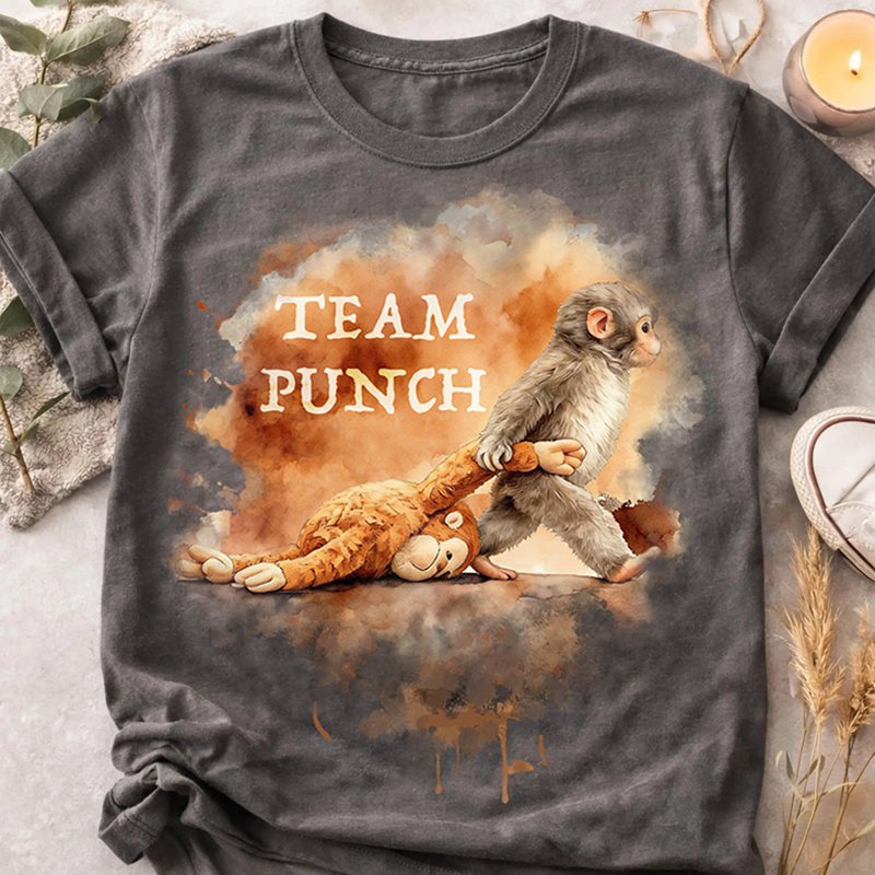 Team Punch Comfort Colors Teacher Printed Super Soft T-Shirt