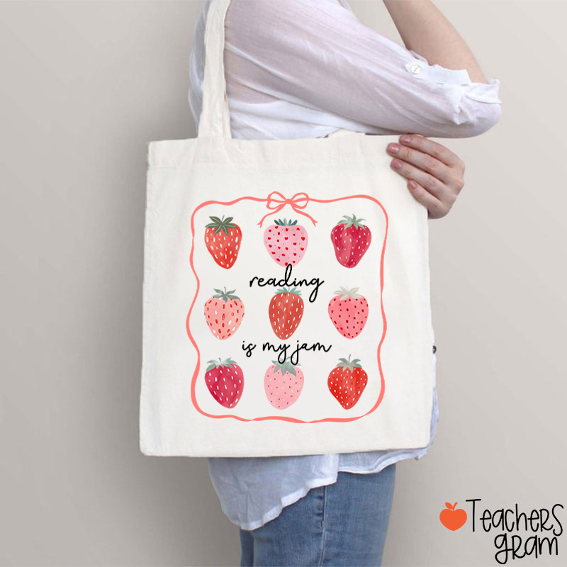 Personalized Grade You Are My Jam Teacher Tote Bag
