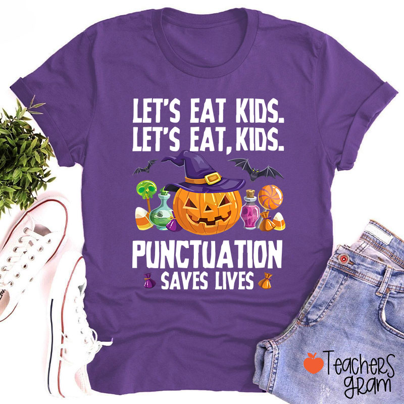 The Evil Halloween Pumpkin Teacher T-Shirt
