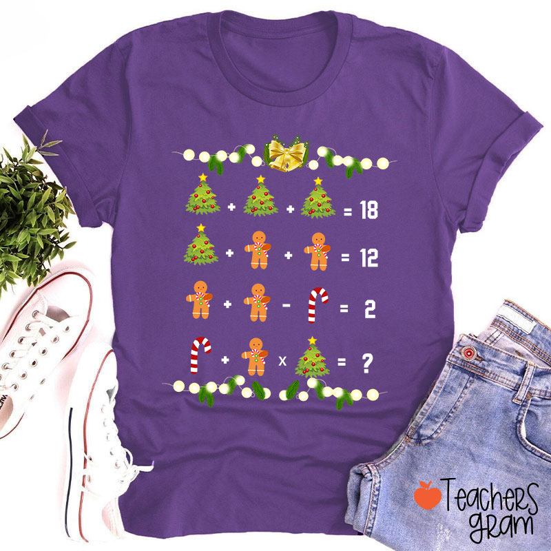 Christmas Math T-Shirt