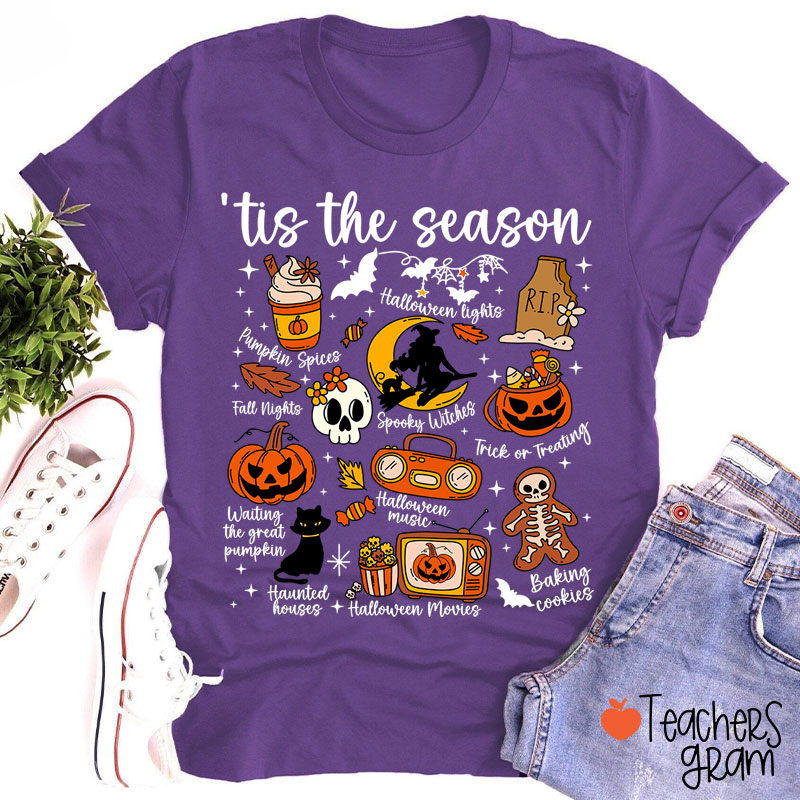 Tis The Season Teacher T-Shirt
