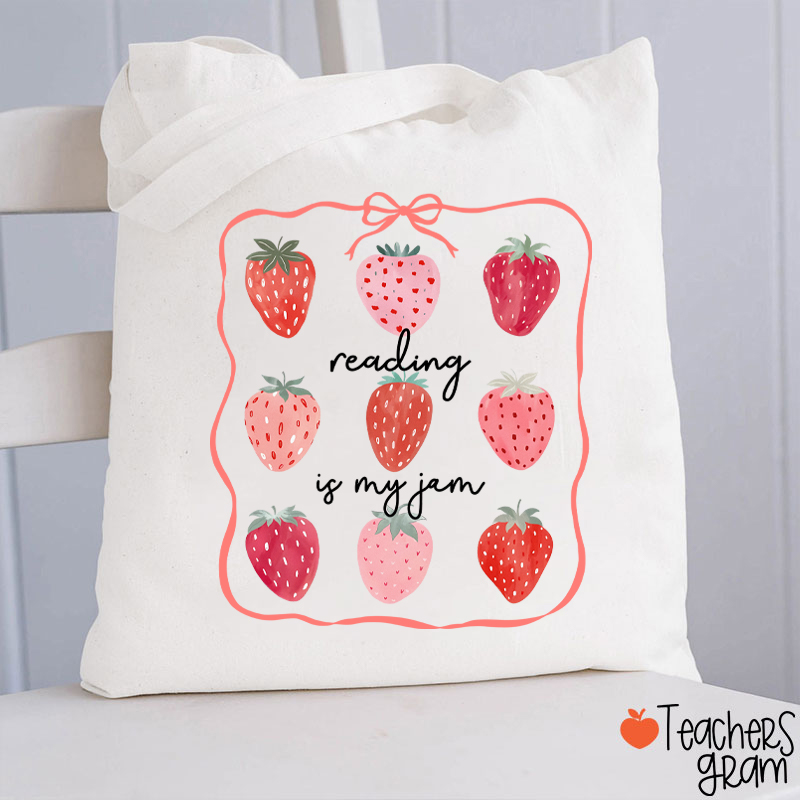 Personalized Grade You Are My Jam Teacher Tote Bag