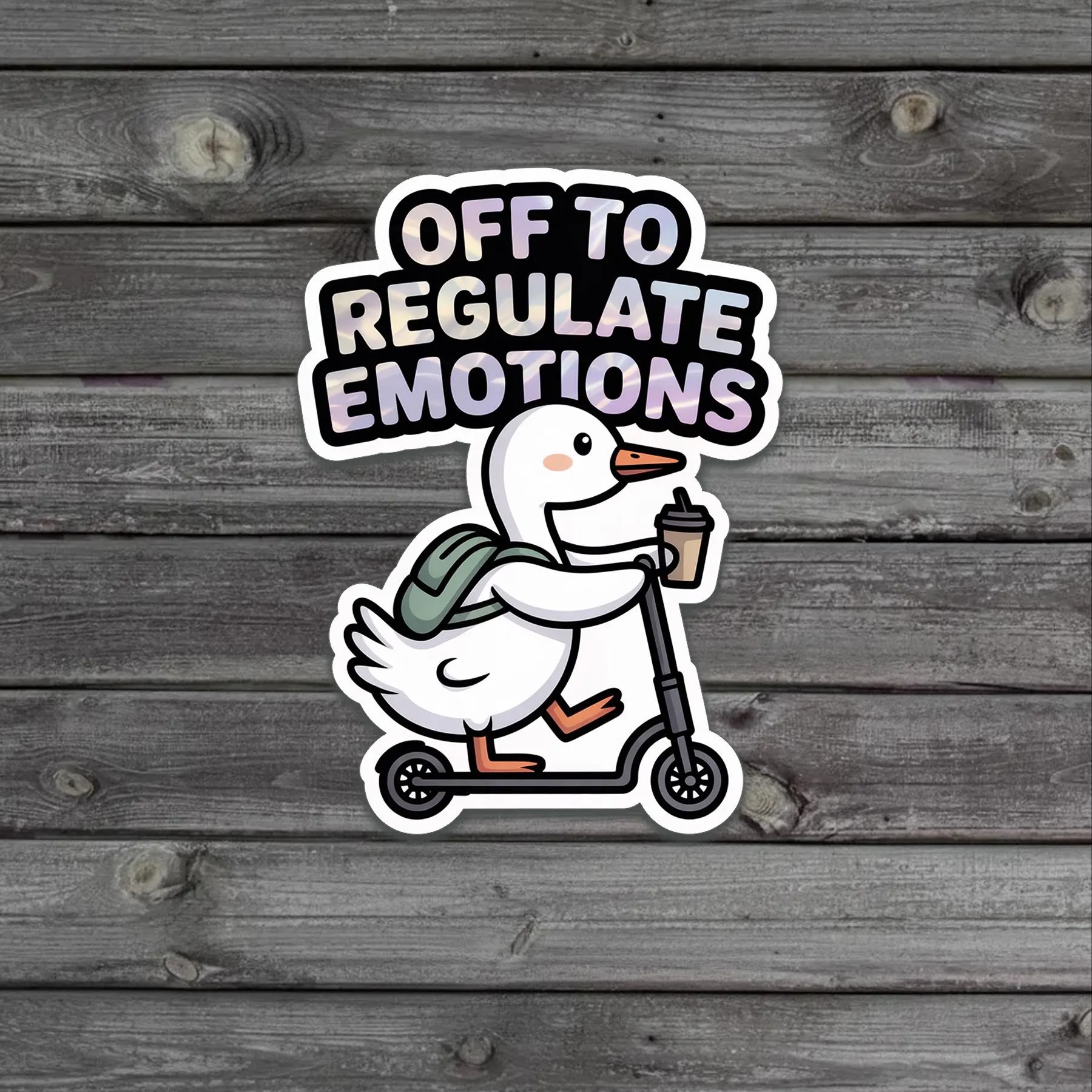 Off To Regulate Emotions Teacher Stickers