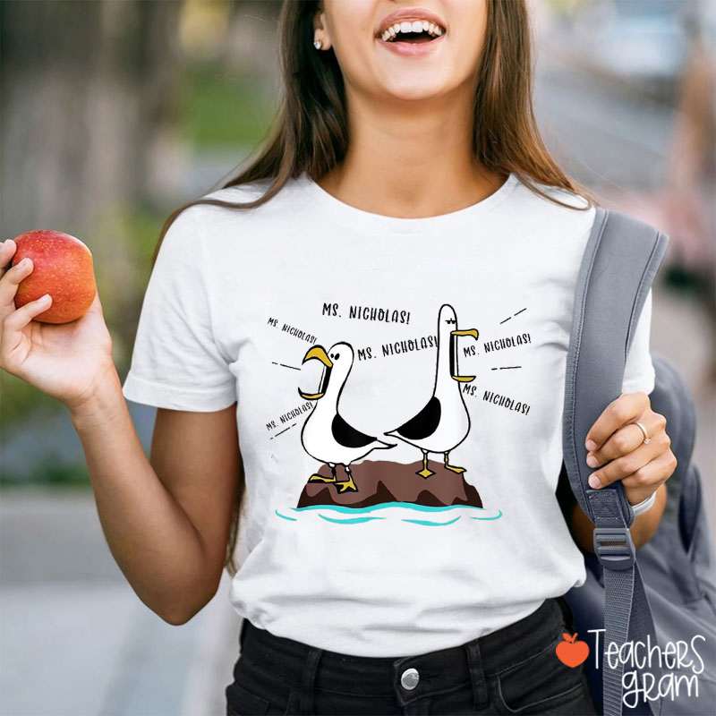 Personalized My Students Call Me Like Teacher T-Shirt