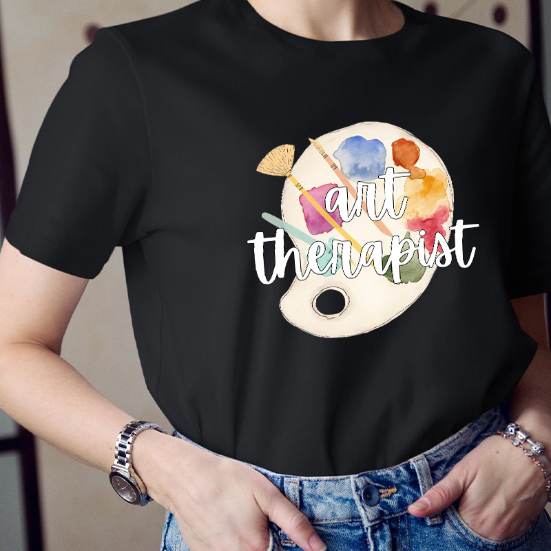 Art Therapiat Teacher T-Shirt