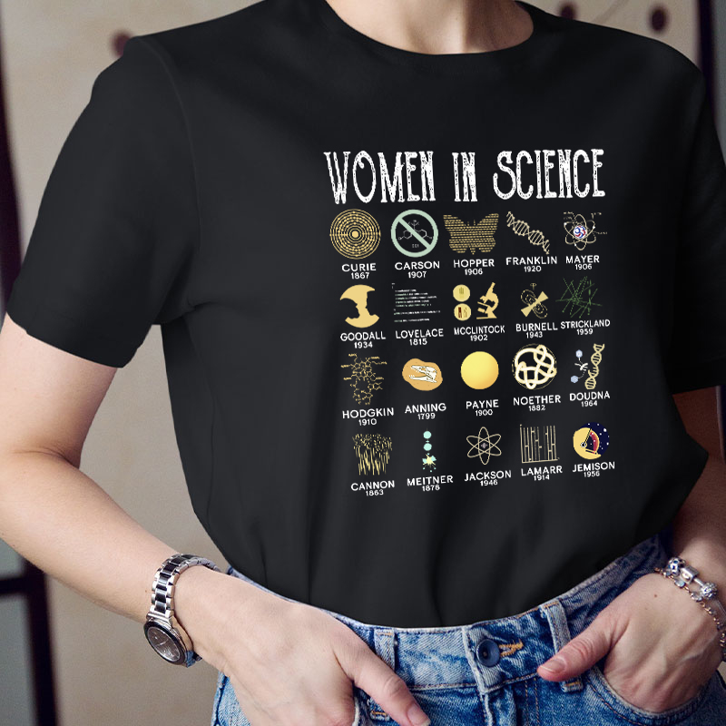 Smart Women In Science Teacher T-Shirt