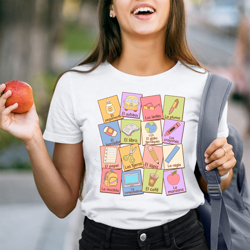 Cute Spanish Teach Spanish Teacher T-Shirt