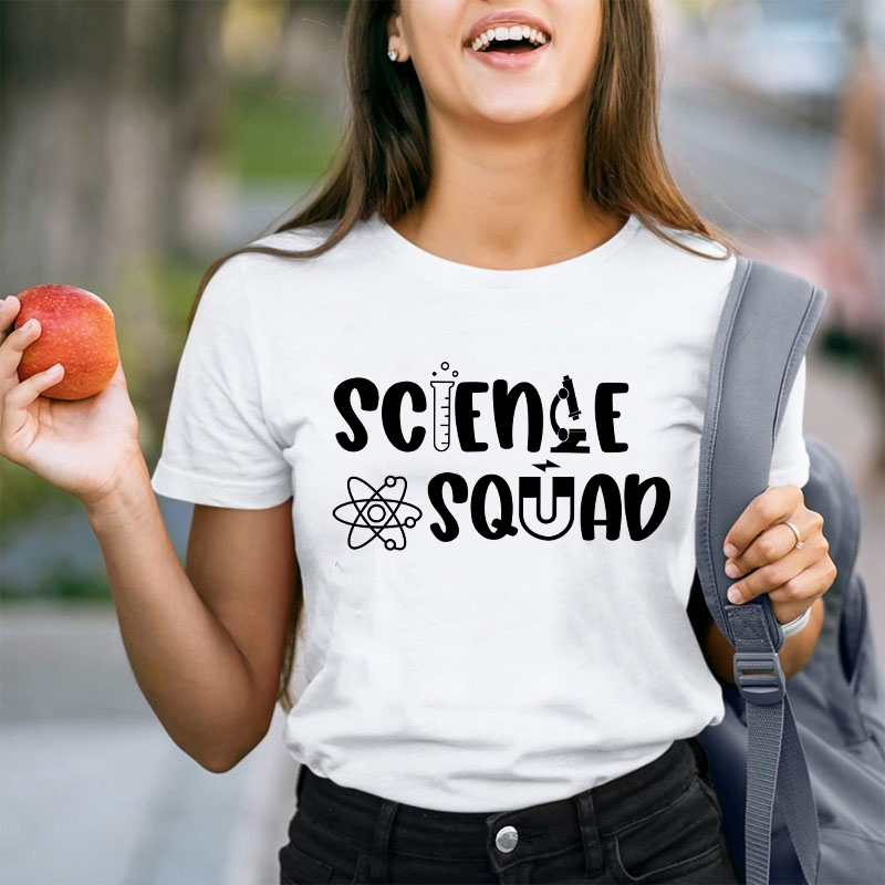Funny Science Teacher Squad Teacher T-Shirt
