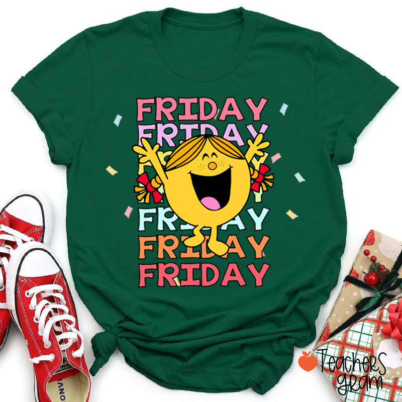 Friday It's Friyay Teacher T-Shirt