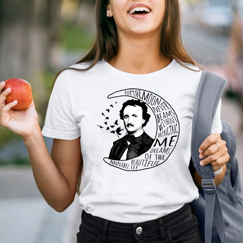 Cool Story Poe Teacher T-Shirt