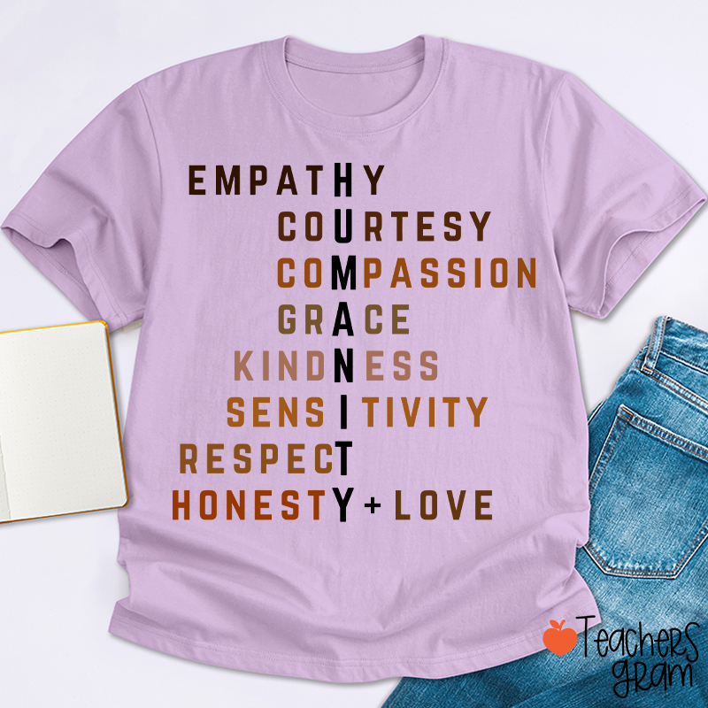 Humanity Crossword Teacher T-Shirt