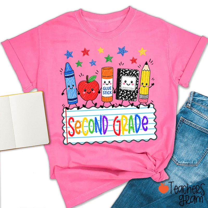Personalized Grade And Name Dream Team Teacher T-Shirt