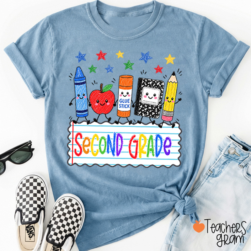 Personalized Grade And Name Dream Team Teacher T-Shirt