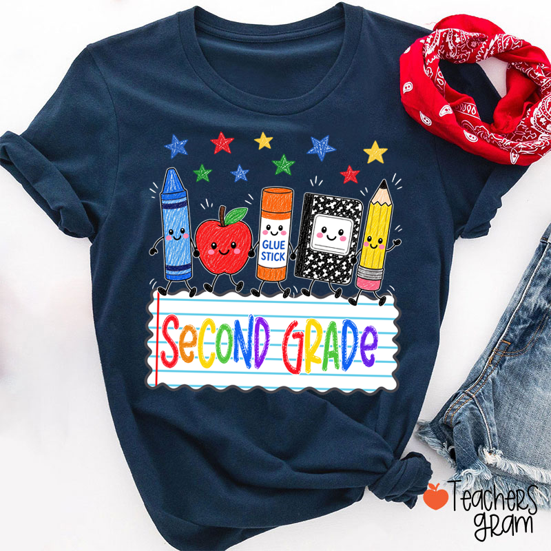 Personalized Grade And Name Dream Team Teacher T-Shirt