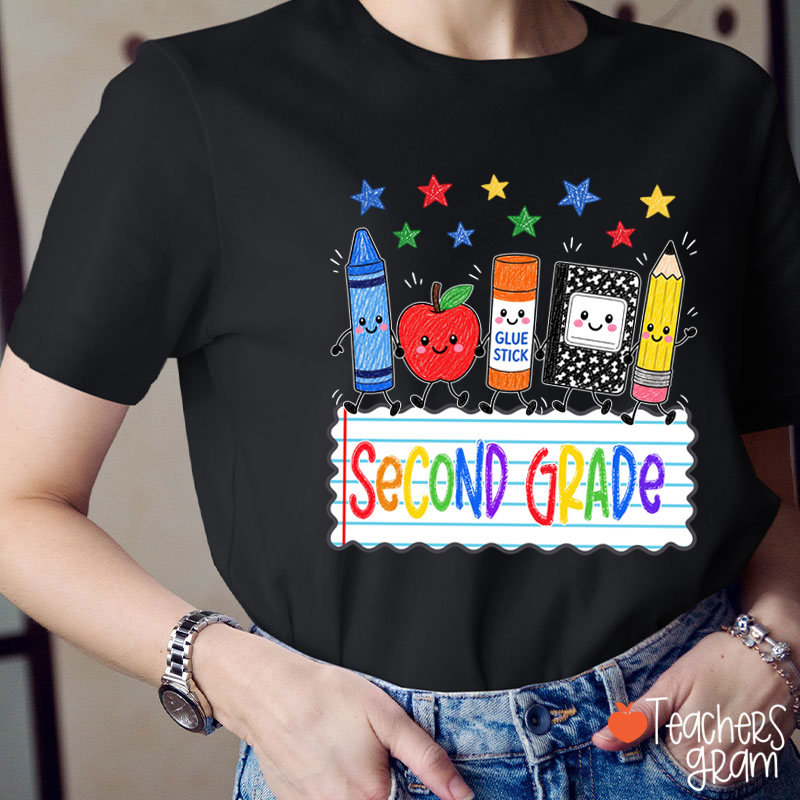 Personalized Grade And Name Dream Team Teacher T-Shirt