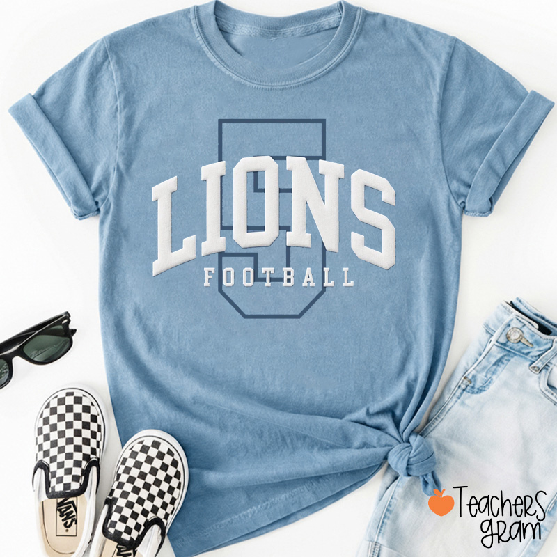 Personalized Mascot Number Sport Teacher T-Shirt