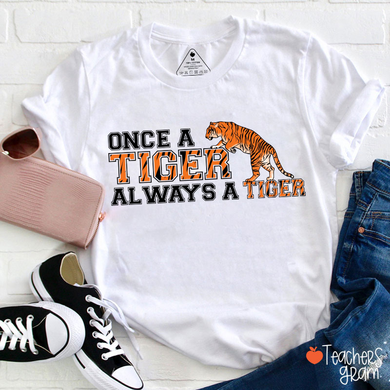 Personalized Mascot School Spirit Retro Slogan Teacher T-Shirt