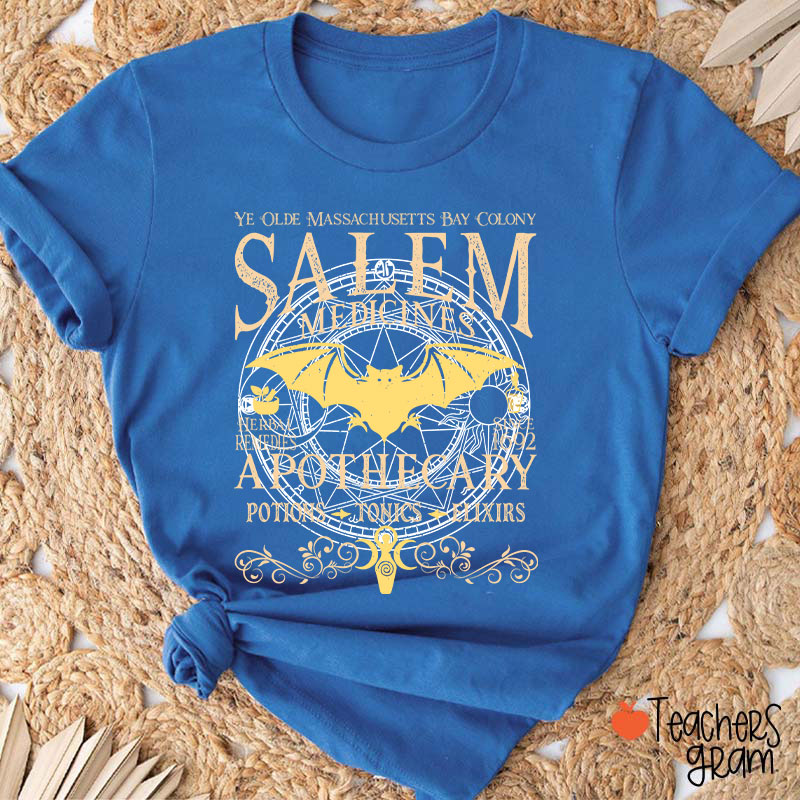 Salem Apothecary Halloween Teacher T-Shirt