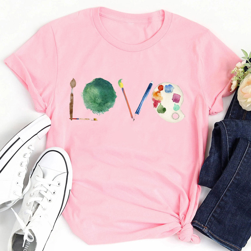Painting Love Art Teacher T-Shirt