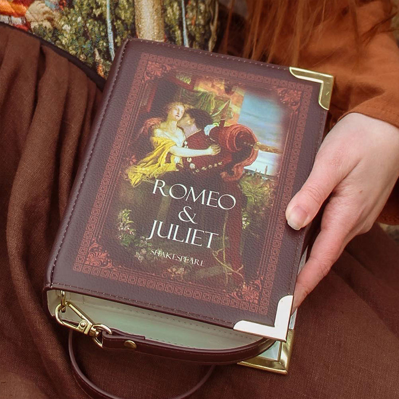 Romeo And Juliet Brown Book Bag