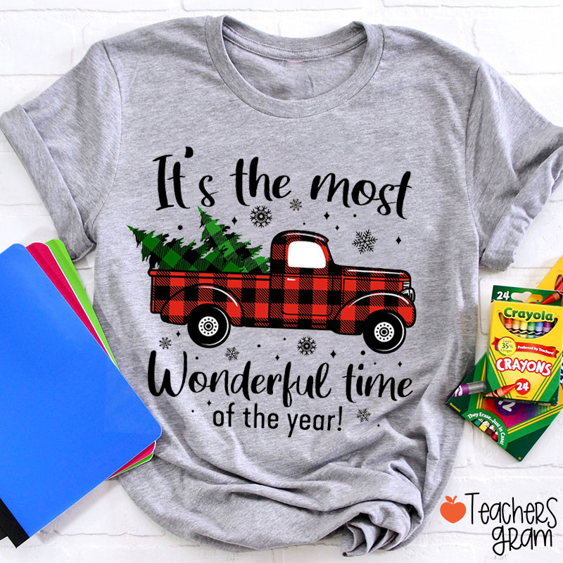 It's The Most Wonderful Time Of The Year Teacher T-Shirt
