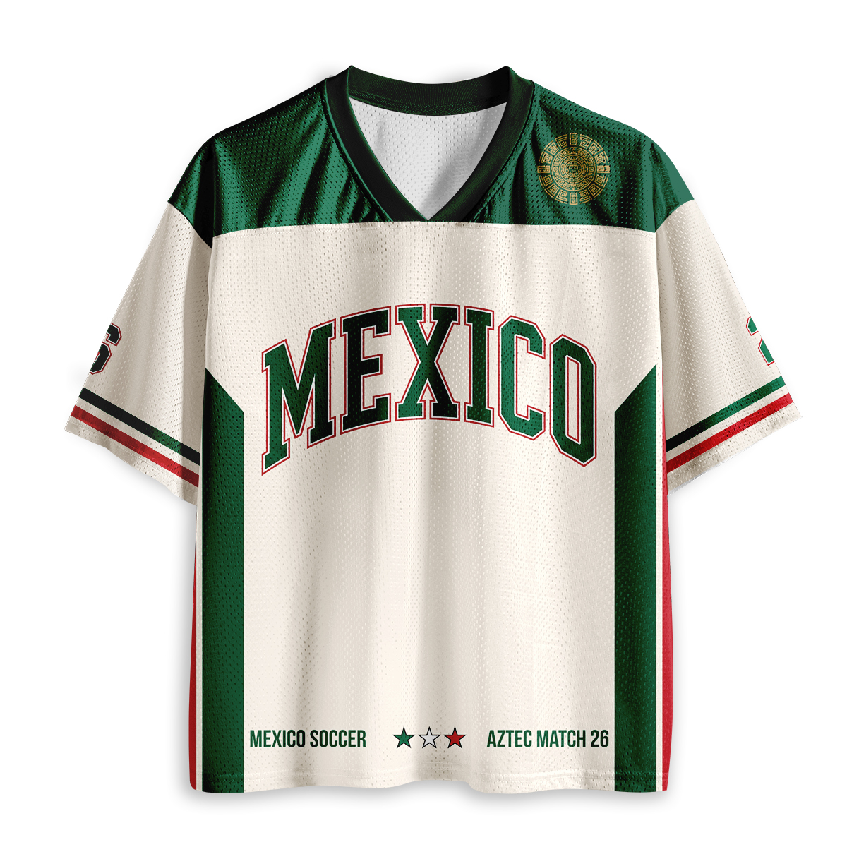 Personalized Number Mexico Soccer Teacher Mesh Jersey