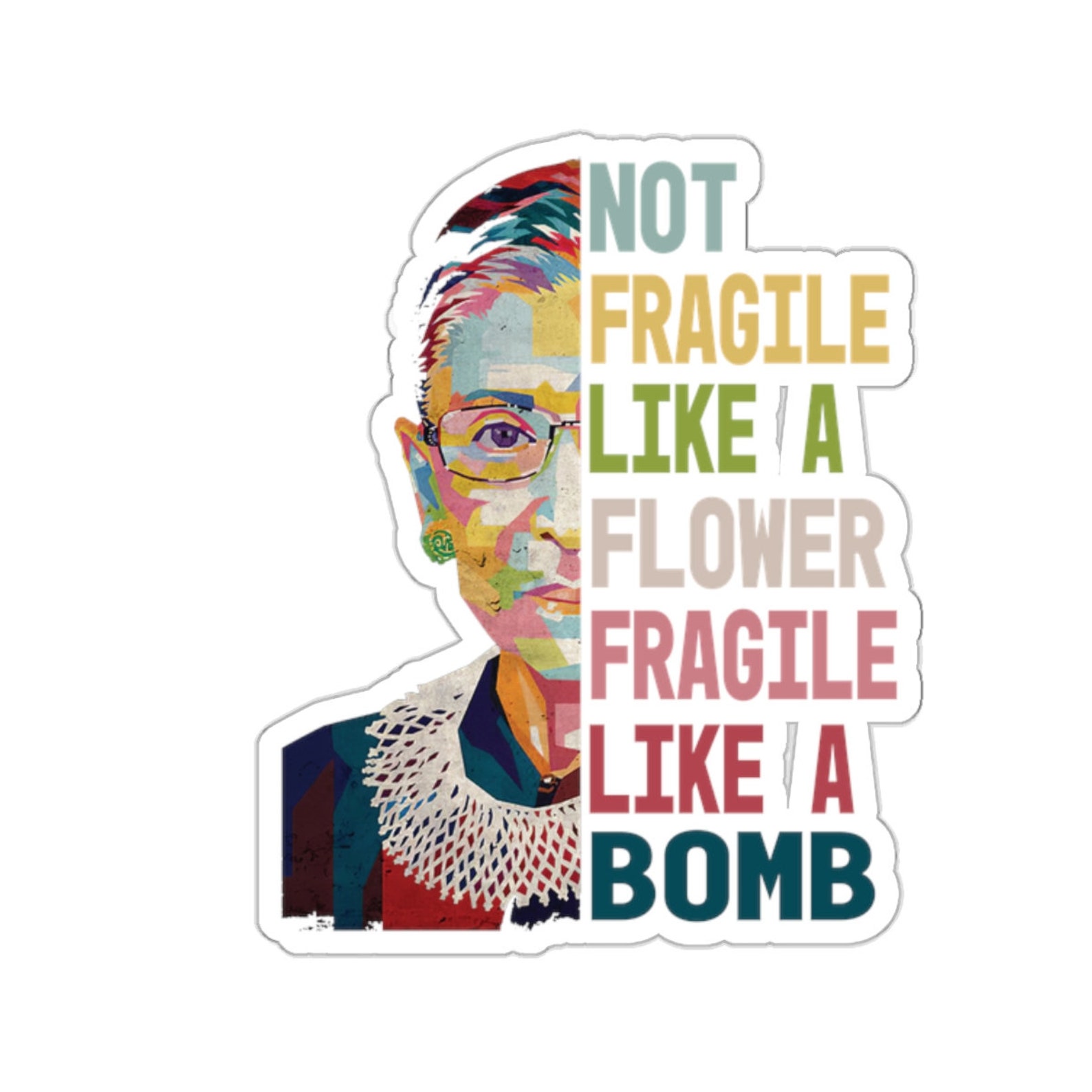 Fragile Like A Bomb Teacher Stickers