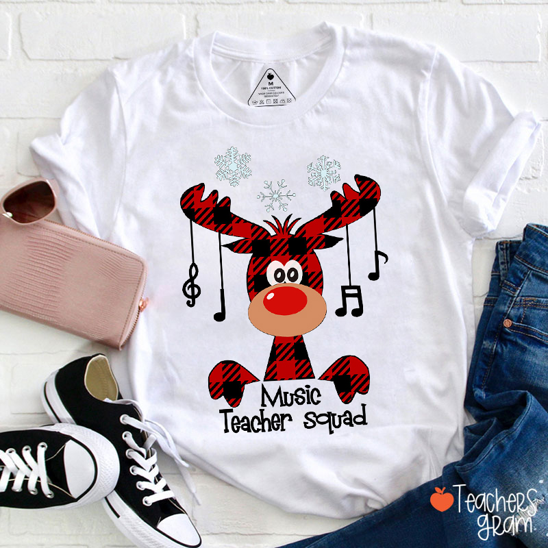 Music Teacher Squad Teacher T-Shirt