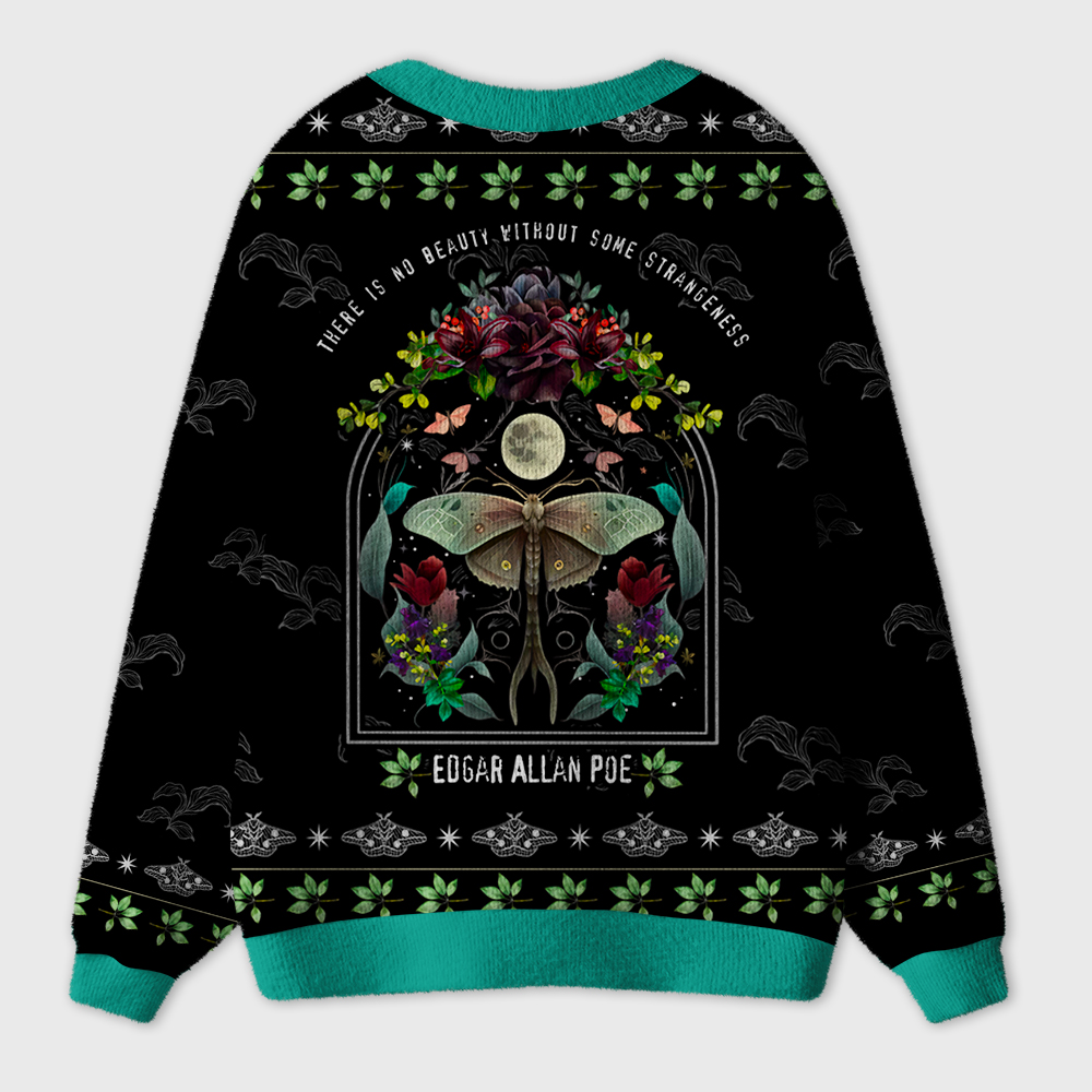 There Is No Beauty Without Some Strangeness Teacher Ugly Cardigan Sweaters