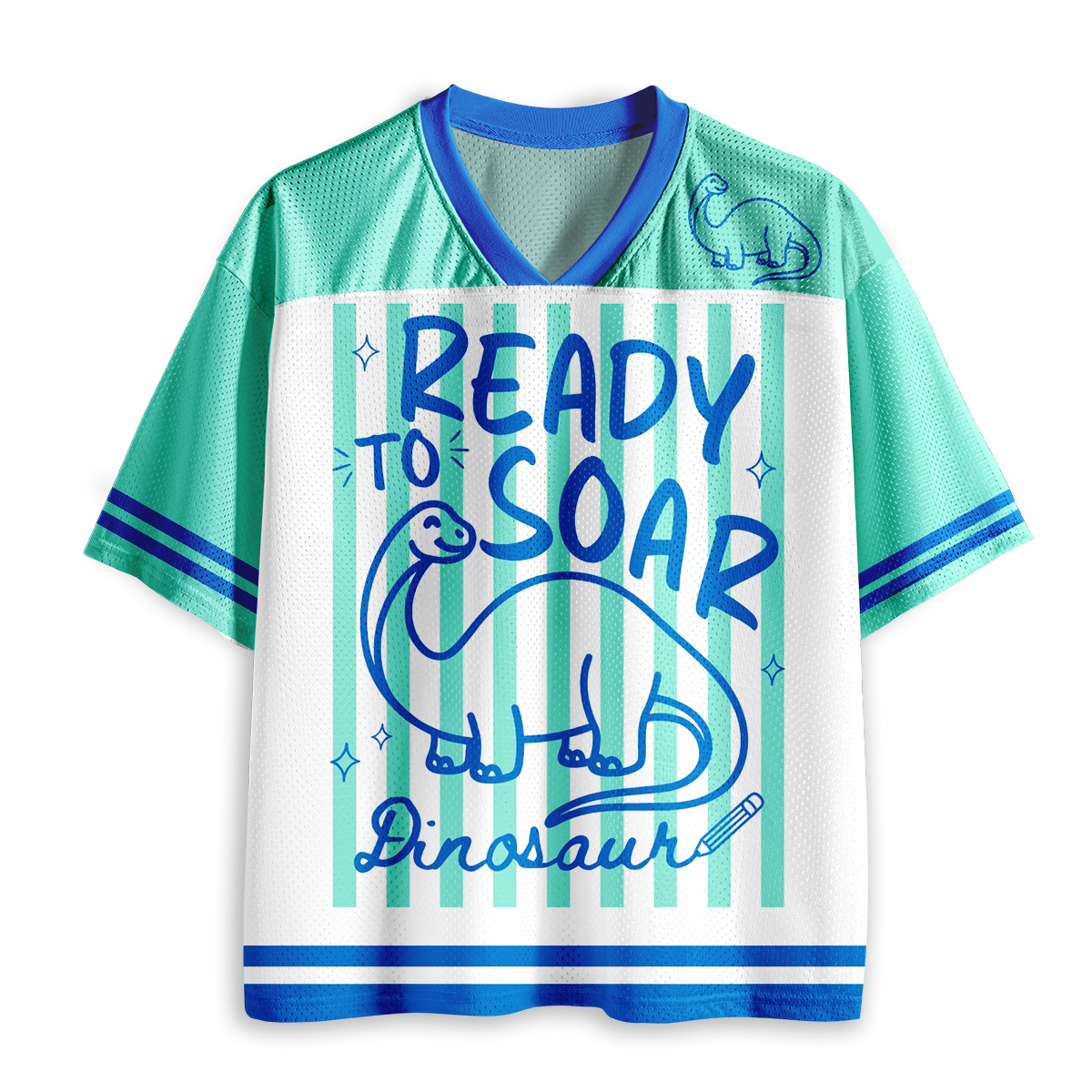Personalized Animal Pun Striped Teacher Baseball Jersey