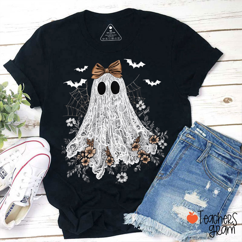 Lace Ghost Teacher T-Shirt