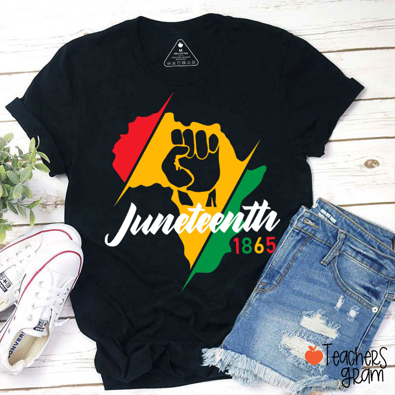 Black History  Juneteenth Teacher T-Shirt