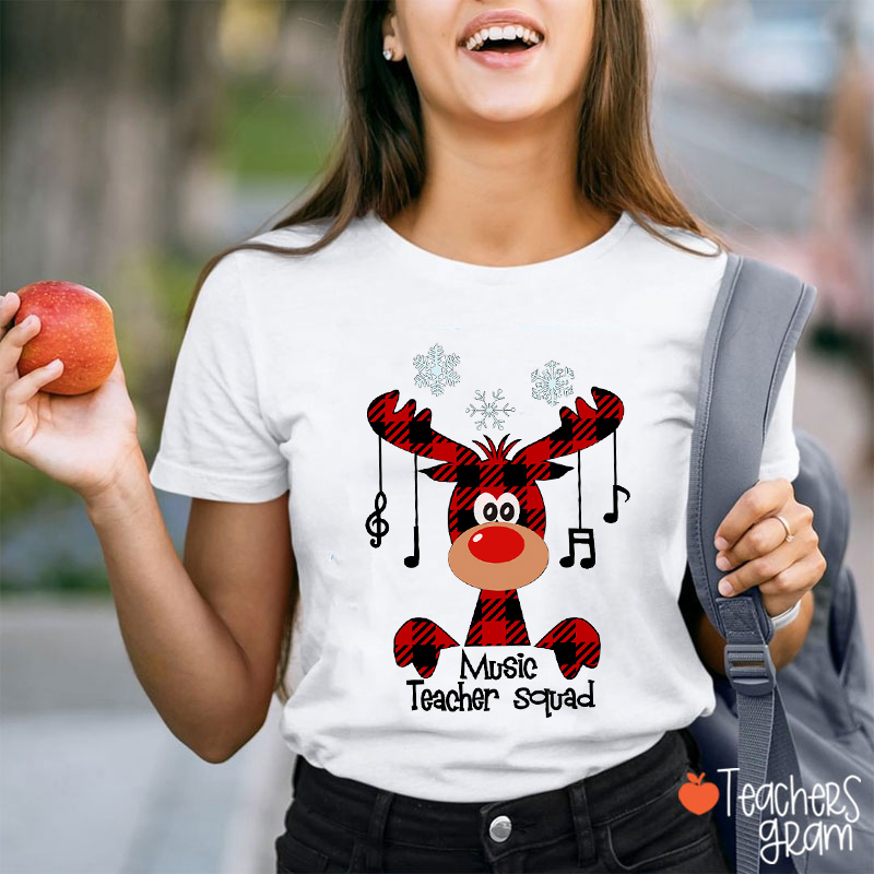 Music Teacher Squad Teacher T-Shirt