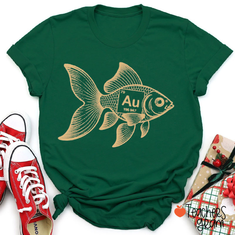 Elemental Goldfish Teacher T-Shirt