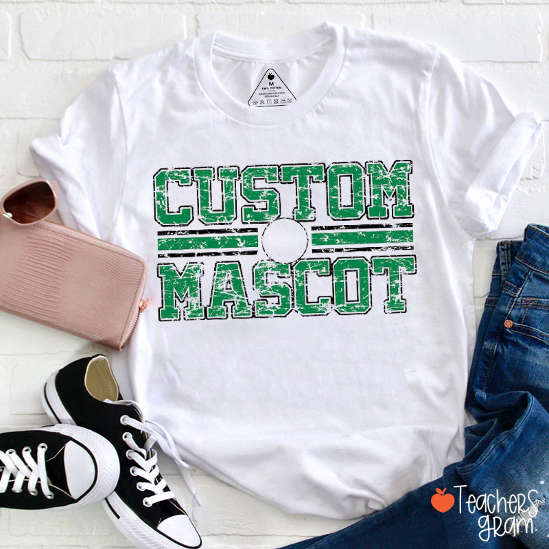 Personalized Mascot And Icon Teacher T-Shirt