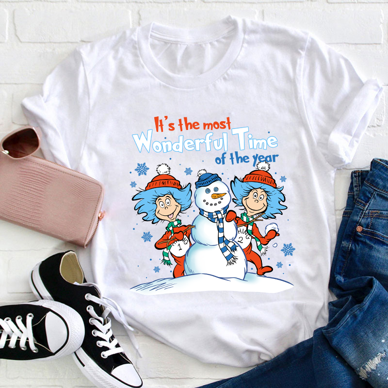 It's The Most Wonderful Time Of The Year Teacher T-Shirt