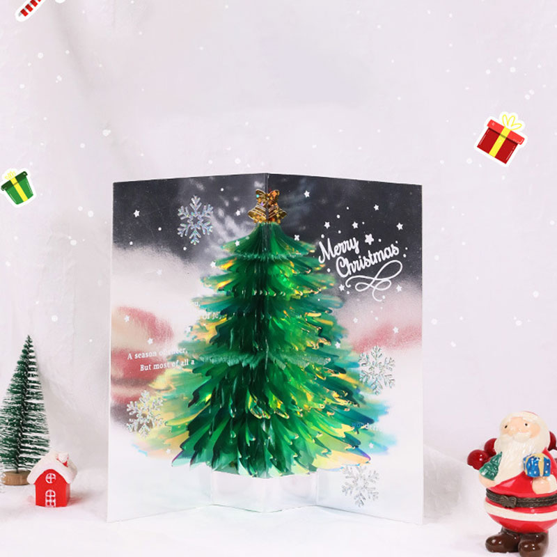 3D Christmas Tree Greeting Card