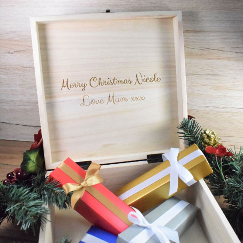 Personalized Teacher Christmas Eve Box 