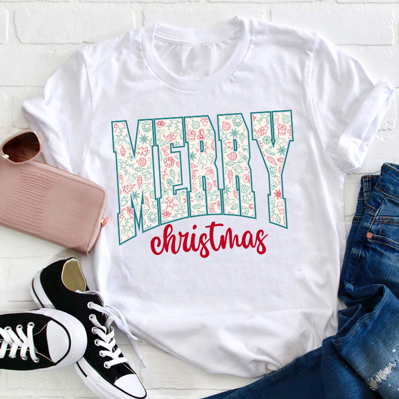 Merry Christmas Teacher T-Shirt