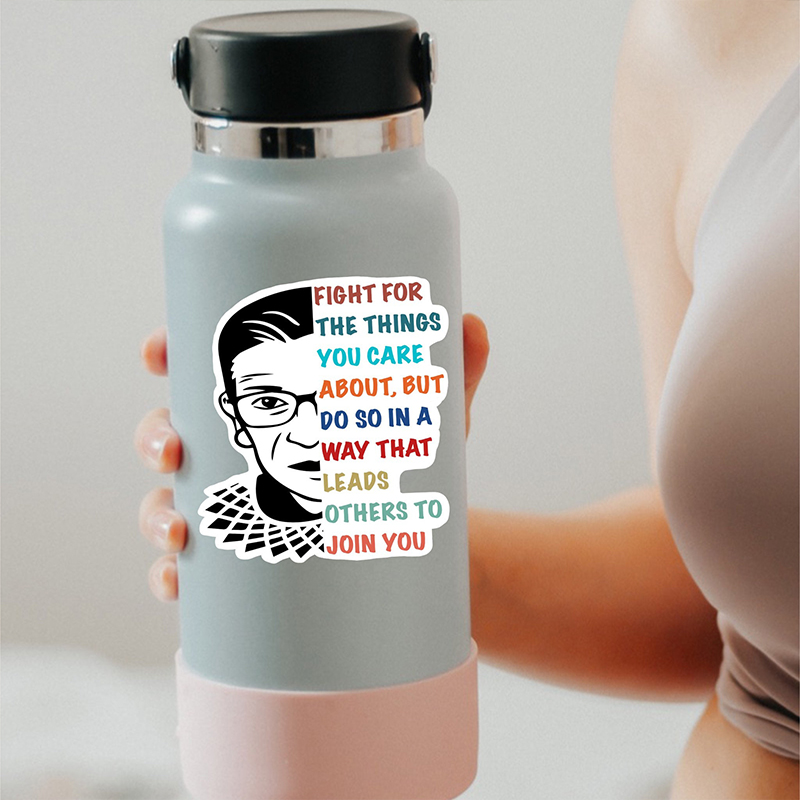 Fight For The Things You Care About Teacher Stickers