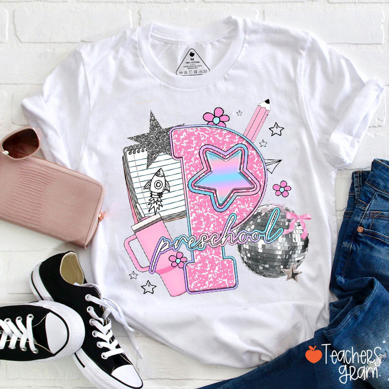 Personalized Grade Teacher Stuff Teacher T-Shirt